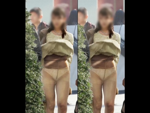 【盗撮動画】3年に1度見れるかどうかの美人OL風パンチラ！都内某所で撮影されたものです
