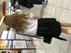 【盗撮動画】有言実行の撮り師「今からこのJDのパンチラを撮ってみる」→成功動画がこちら