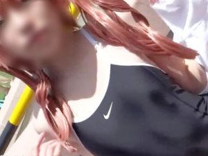 【盗撮動画】コスプレ会場に可愛いスク水娘が降臨したんだが、これってもうコスプレって言えるのか？ｗ