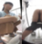 ⒿⒸ和式トイレ盗撮③【２カメ】